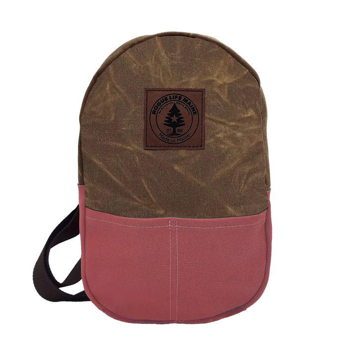 Stella Wax Cotton Slingback Bag SHOP ROGUE WEAR BAGS Color-Rose-Pink