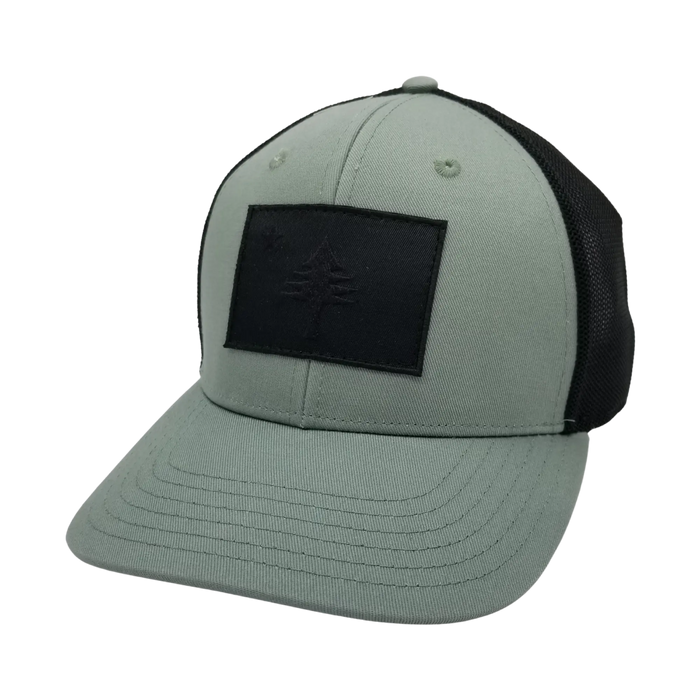 MAINE Flag Black Patch Trucker Hat SHOP ROGUE WEAR Hats