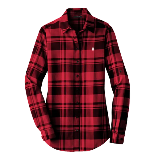 Women's Plaid Flannel Shirt Red SHOP ROGUE WEAR Flannel Shirt 3XL-Red