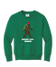 Youth Backpack Bigfoot Crewneck SHOP ROGUE WEAR Crewneck Y-XL-Kelly-Green
