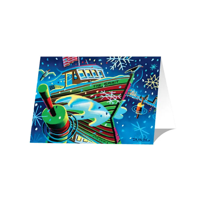 Wade Zahares Maine Artist Holiday Card Sets SHOP ROGUE WEAR Accessories The-Spirit-Holiday