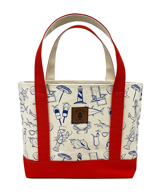 All Over Beach Tote Bag ROGUE LIFE MAINE Bags Large