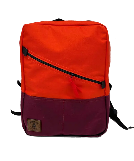 Big Benny Backpack 21L- Orange/Burgundy Rogue Wear Bags