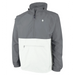 Women's Pack-N-Go Pullover Windbreaker ROGUE LIFE MAINE OUTERWEAR 2XL-Grey-White