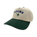 Classic Maine Cap SHOP ROGUE WEAR Hats Color-Natural-Dark-Green