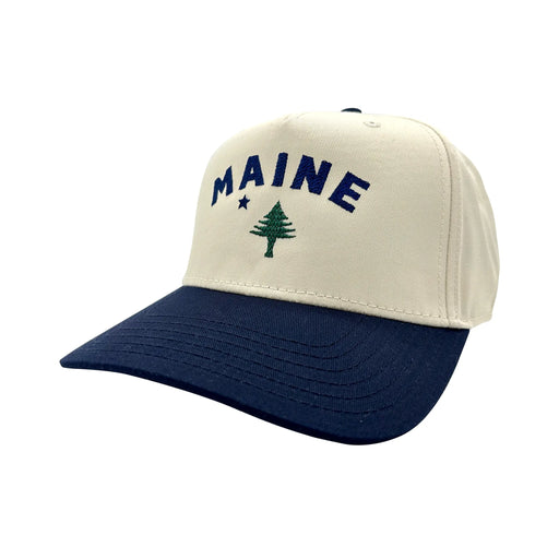 Classic Maine Cap SHOP ROGUE WEAR Hats Natural-Navy