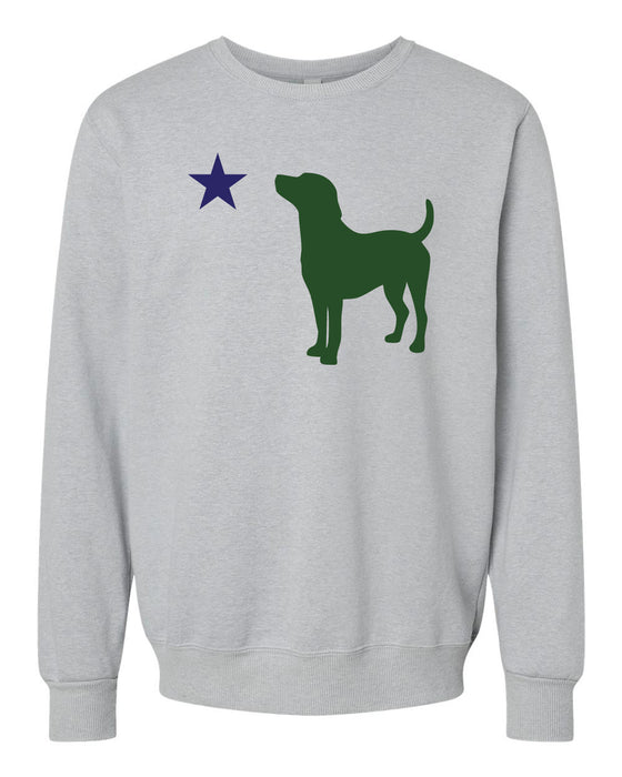 Men's Maine Dog Flag Crewneck Sweatshirt