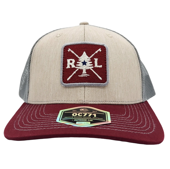 RLM Vintage Boat Hook Hat SHOP ROGUE WEAR Hats Color-Cream-Cardinal