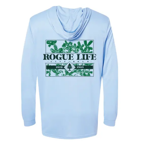 Live Bold Hooded UPF 50+ Long Sleeve SHOP ROGUE WEAR Long Sleeve