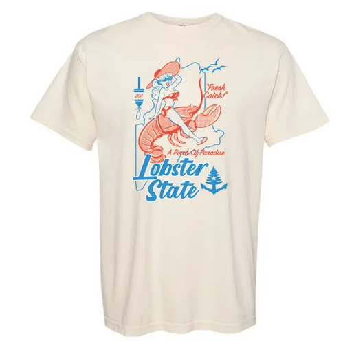 Vintage Lobster State T-Shirt SHOP ROGUE WEAR T-shirt