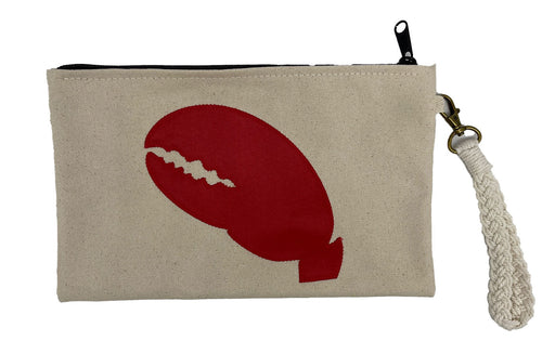 Lobster Claw Zipper Pouch Wristlet ROGUE LIFE MAINE
