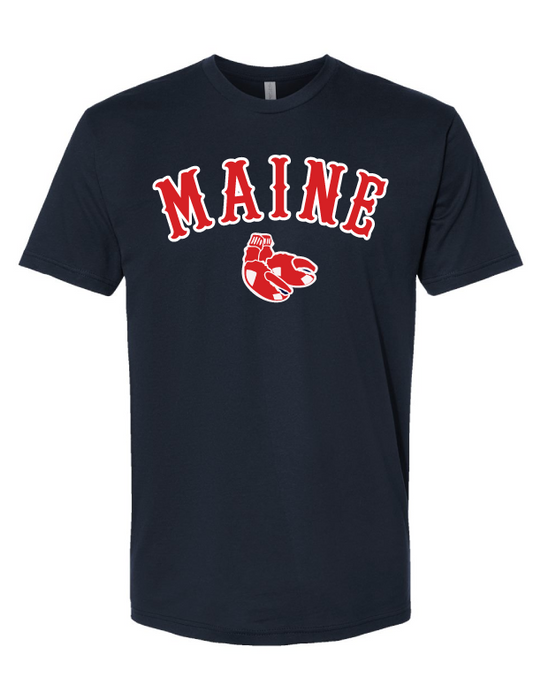 Maine Red Sox-Style Lobster Claw T-Shirt