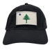 Maine Flag Patch Twill Hat SHOP ROGUE WEAR Hats Black