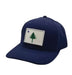 ME Flag Structured Twill Hat SHOP ROGUE WEAR Hats Navy
