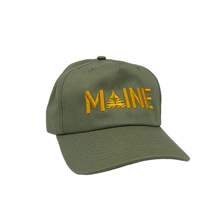 Maine Embroidered 5-Panel Snapback ROGUE LIFE Co. Hat
