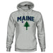 Maine Arch Hoodie SHOP ROGUE WEAR hoodie 3XL-Heather-Grey