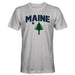 Maine Arch T-Shirt SHOP ROGUE WEAR T-shirt 3XL-Heather-Grey