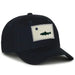 Maine Flag Trout Patch Twill Hat SHOP ROGUE WEAR Hats Navy