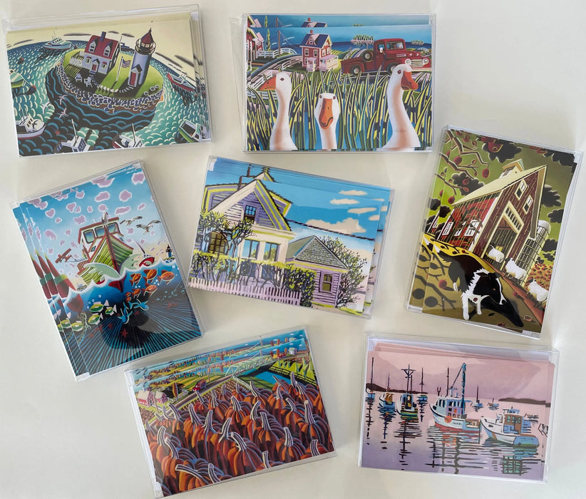 Wade Zahares Maine Artist Greeting Card Sets SHOP ROGUE WEAR Accessories