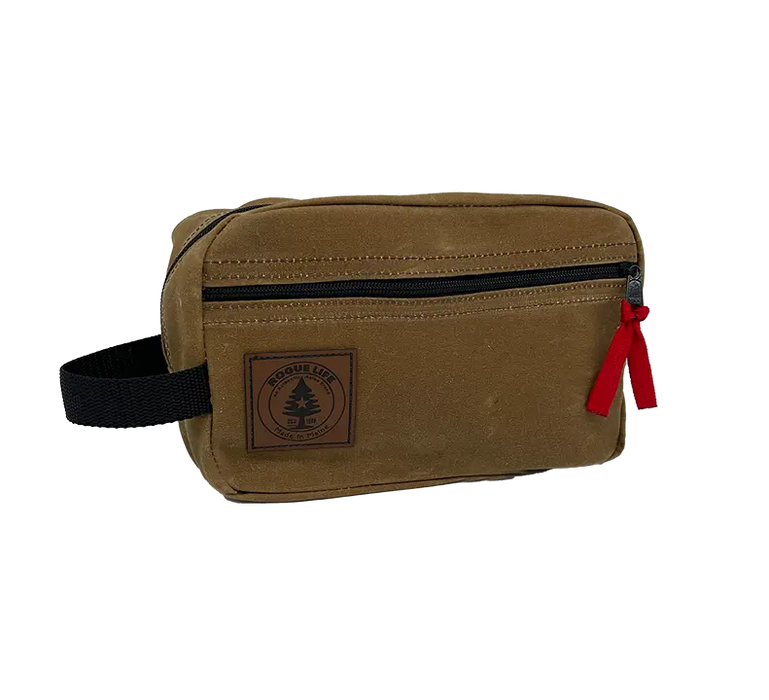 Rogue's Dopp Kit 4L- Wax Canvas-Black SHOP ROGUE WEAR BAGS