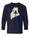 Youth Maine State Flag Long Sleeve SHOP ROGUE WEAR Long Sleeve