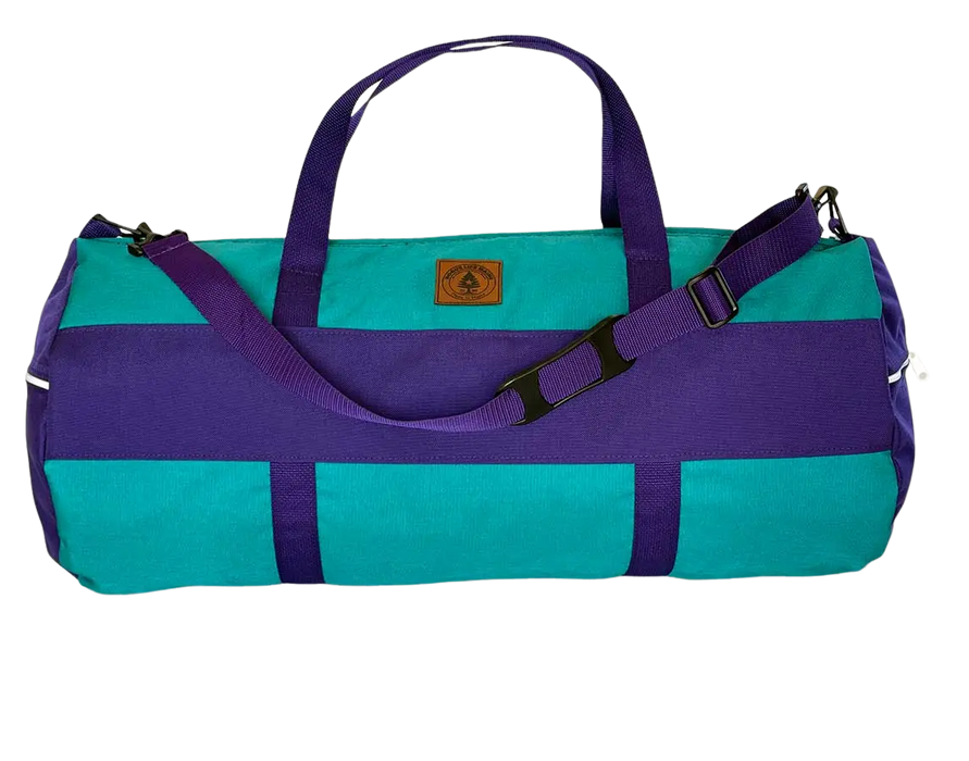 Squadron Duffel Bag 60L - Purple/Teal SHOP ROGUE WEAR