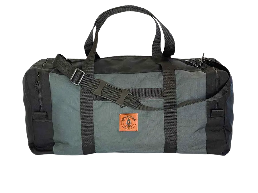 Club Travel Bag 50L - Steel/Black ROGUE LIFE MAINE Bags