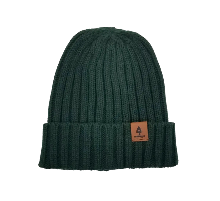 Cable Knit Hat SHOP ROGUE WEAR Hats Hunter-Green