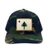 ME Flag Patch Camo Trucker Hat SHOP ROGUE WEAR - product.metafields.shopify.color-pattern Hats Camo