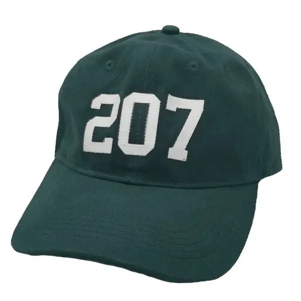 207 Area Code Hat SHOP ROGUE WEAR Hats Hunter-Green