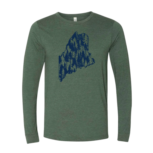 Pine State Long Sleeve SHOP ROGUE WEAR Long Sleeve 3XL-Heather-Forest