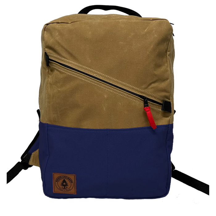 Big Benny Backpack 21L - Worn Wax Canvas SHOP ROGUE WEAR Bags Navy