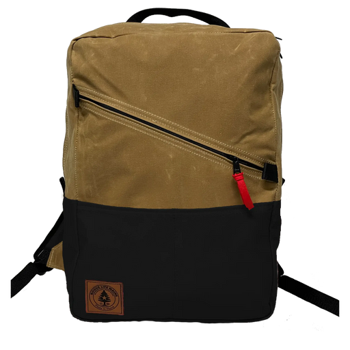 Big Benny Backpack 21L - Worn Wax Canvas SHOP ROGUE WEAR Bags Color-Black