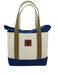 Medium Tote Bag with Zipper Top SHOP ROGUE WEAR Bags Navy-Coyote