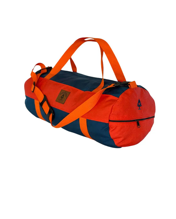 Squadron Medium Duffel Bag 60L - Navy/Orange SHOP ROGUE WEAR